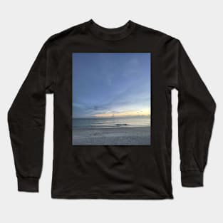 Beach at Dusk Long Sleeve T-Shirt